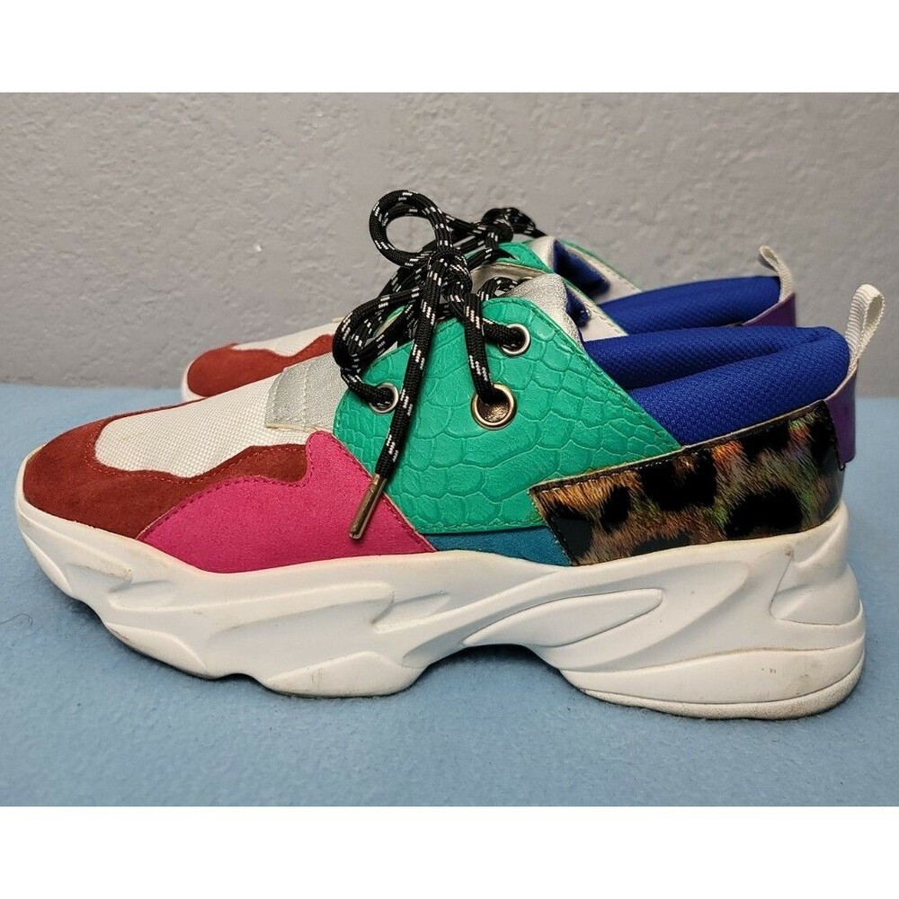 Steve Madden Manipulate Bright Multicolor Sneaker US Size 8M